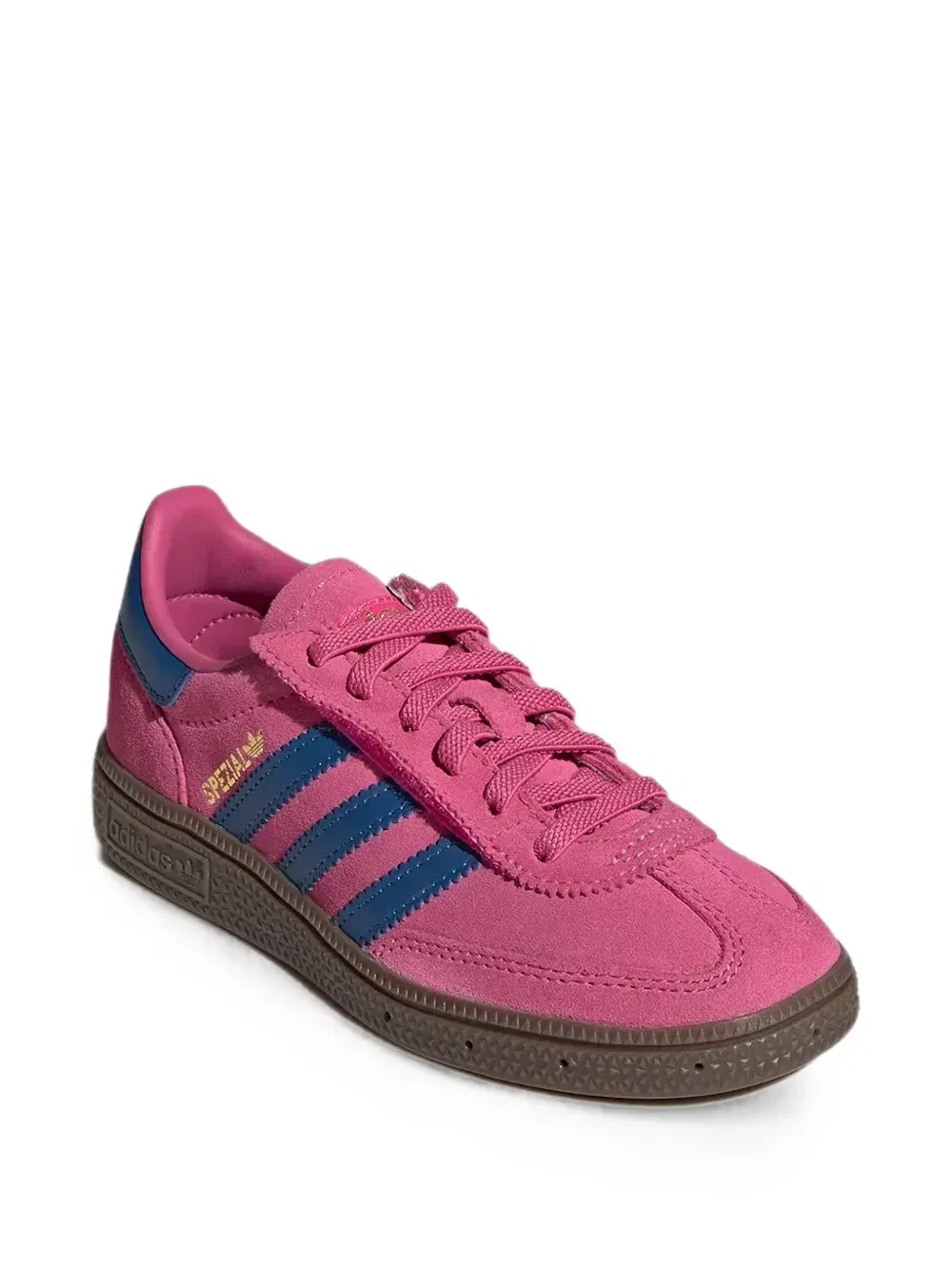 Кроссовки на шнуровке Spezial Adidas Kids, розовый — фото 3