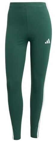 

Леггинсы Adidas Essentials 3-Stripes, зеленый/белый