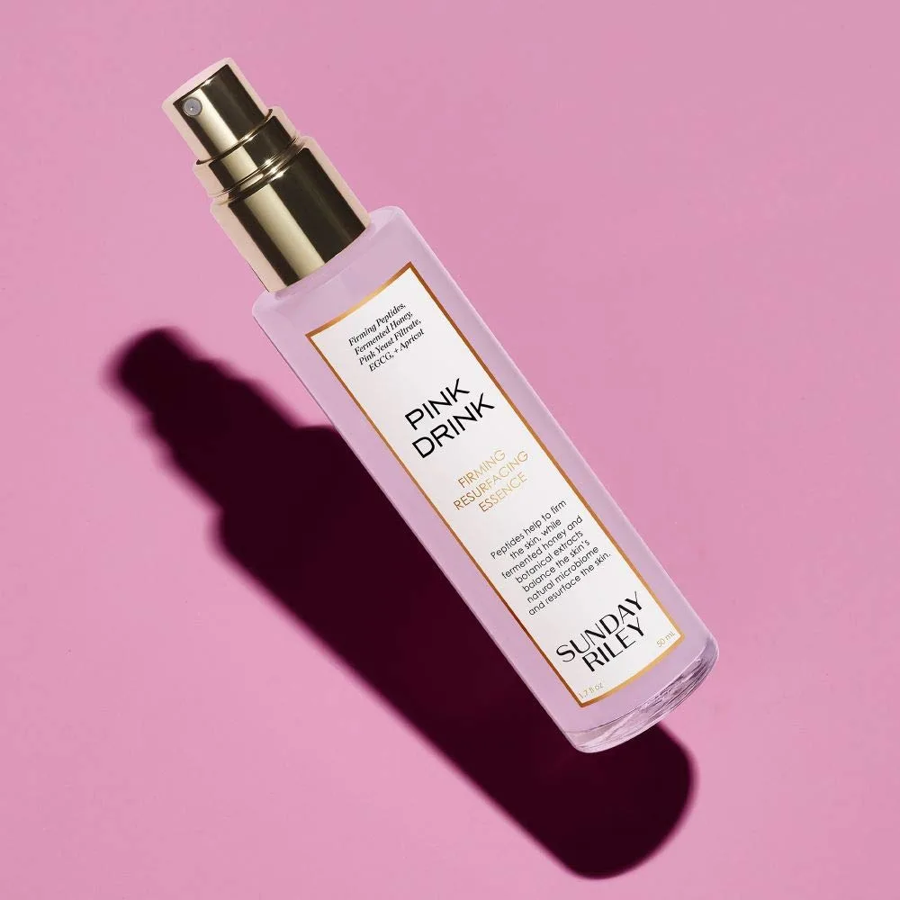 Укрепляющая и обновляющая эссенция для лица Sunday Riley Pink Drink 50 мл (1 шт.), Pink — фото 2