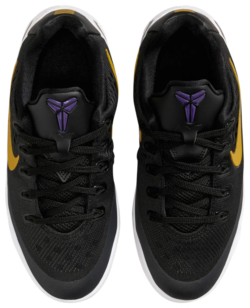 Кроссовки для мальчиков Kobe IX EM Nike, цвет University Gold/Black — фото 4