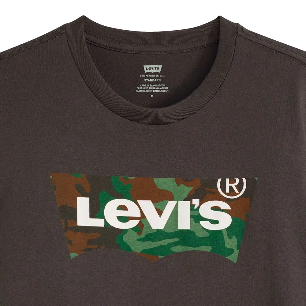 Мужская футболка с принтом Levi's 22491, Black — фото 4