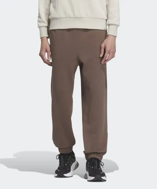 Тренировочные брюки, Adidas, коричневый