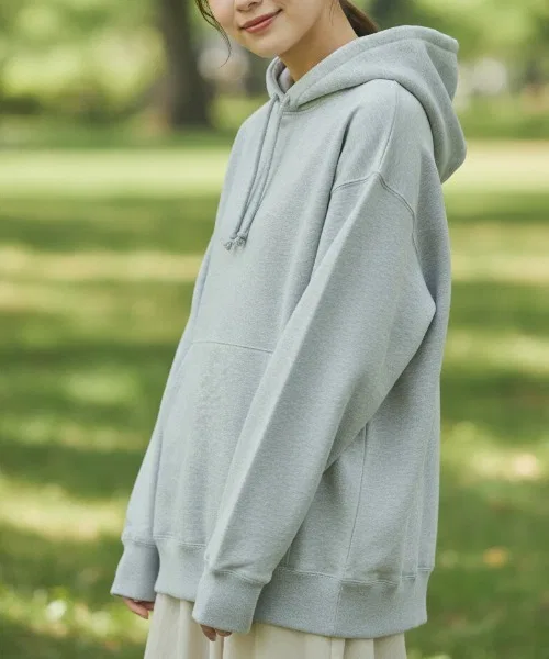 Детский худи с капюшоном без молнии, из плотного футера с начесом LIFEMAX, Heather Grey