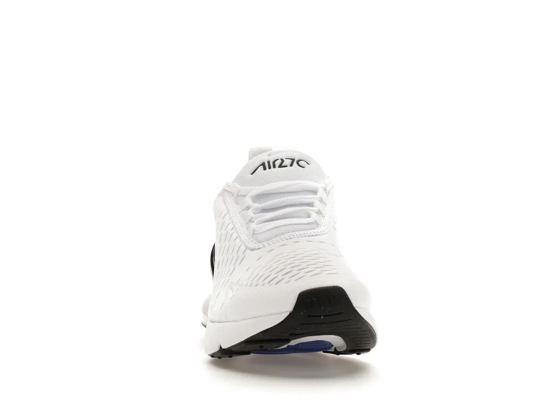 Детские кроссовки Lifestyle Nike Air Max 270, White/Black-Hyper Royal-Summit White — фото 2