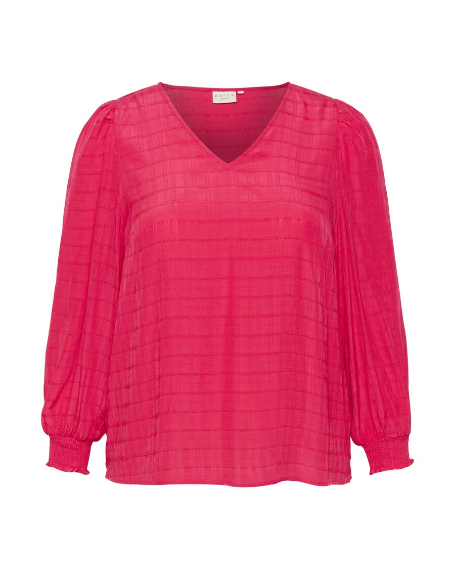 

Блузка KAFFE CURVE Blouse Lisana, цвет pitaya