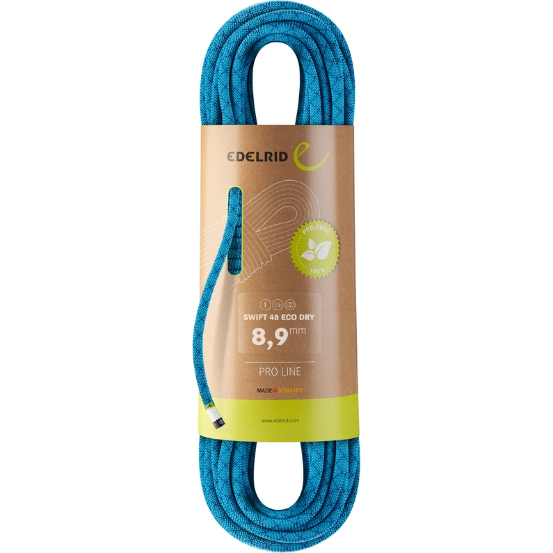 

Альпинистская веревка Swift 48 eco dry 8.9 Edelrid, icemint