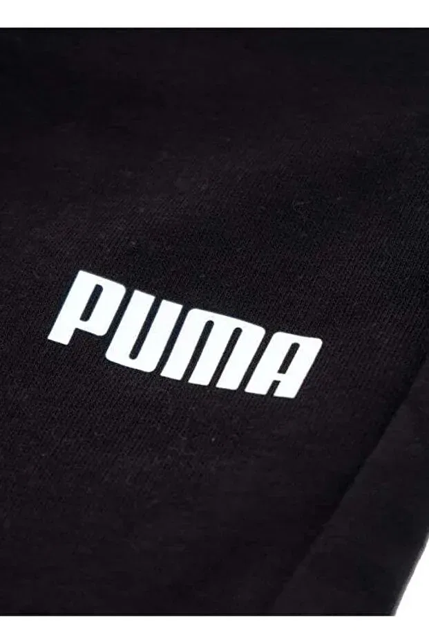 Детские шорты для мальчиков на эластичном поясе Puma, Black — фото 2