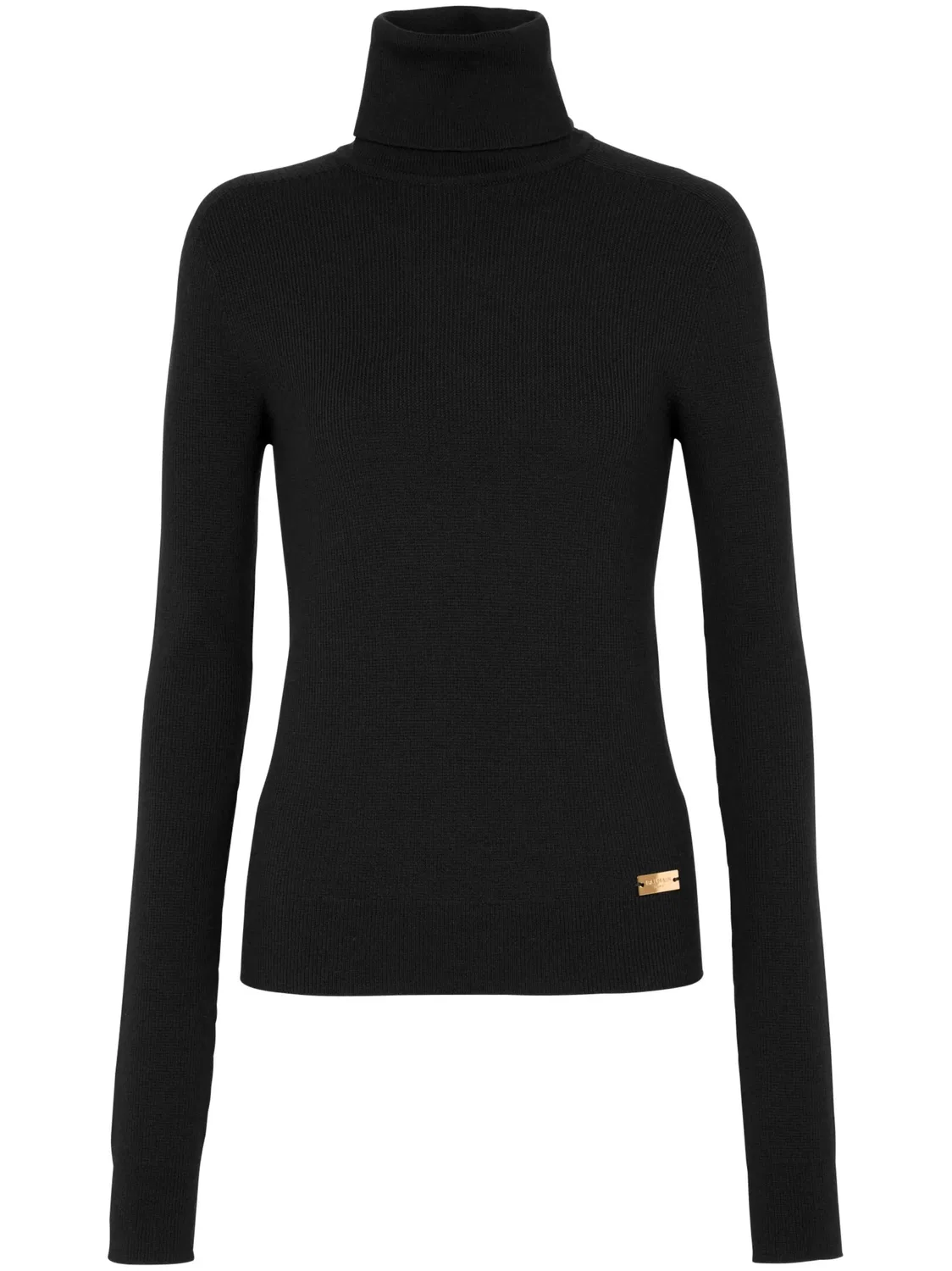 Джемпер с Логотипом из Шерсти Balmain, черный
