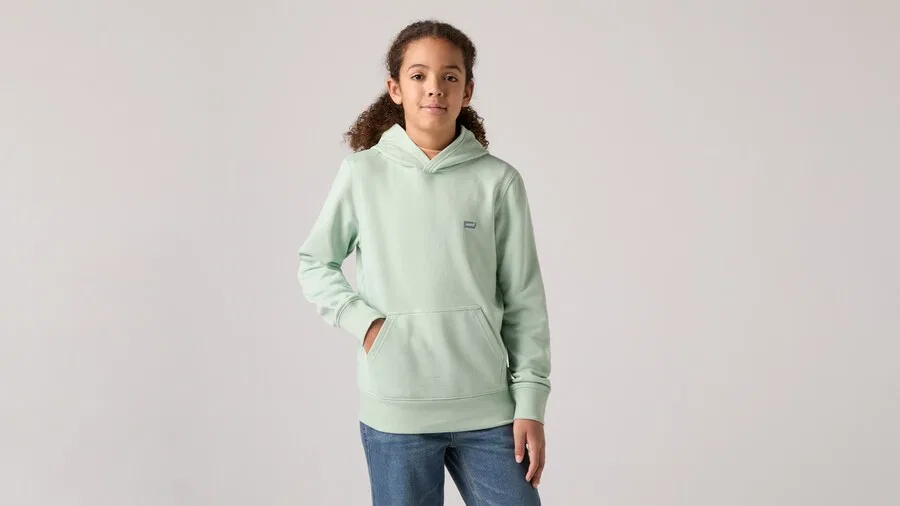 Детская толстовка мятного цвета Levi'S Kids — фото 3