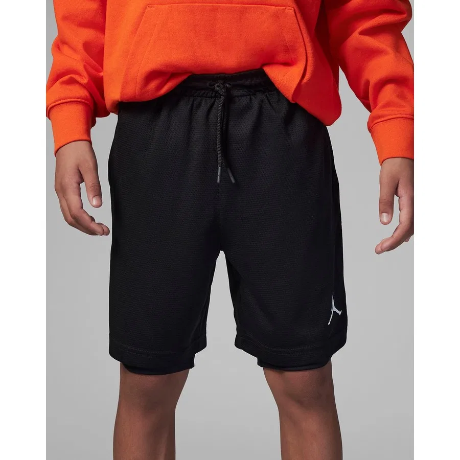 Шорты спортивные с внутренними леггинсами Nike Jordan JDB Jordan Training Short, Черный