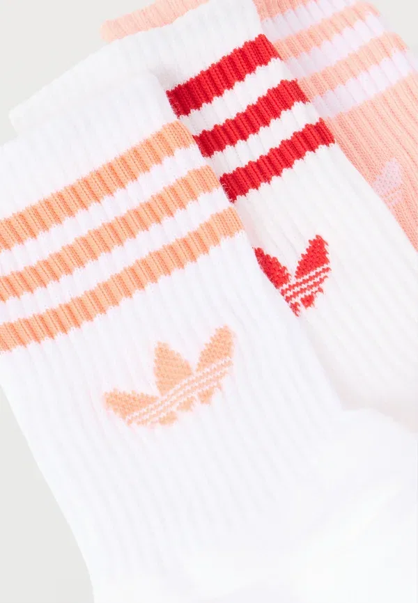 Комплект из 3 пар носков унисекс 3S Crew S Adidas Originals, белый — фото 2