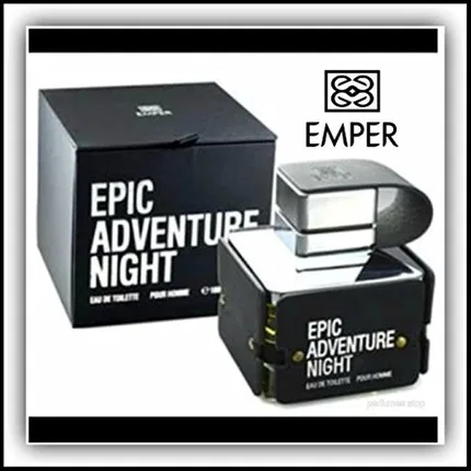 Парфюмерная вода Emper Epic Adventure Night Eau De Toilette For Men, 100 мл