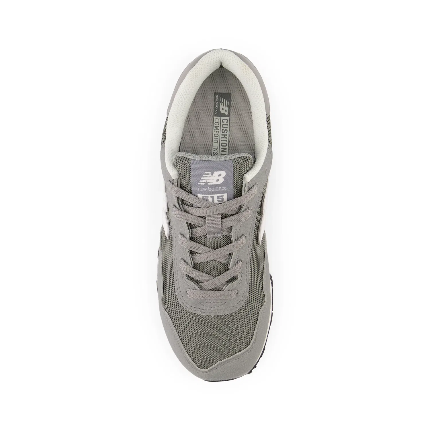 Детские кроссовки на шнуровке New Balance, Slate Grey — фото 4