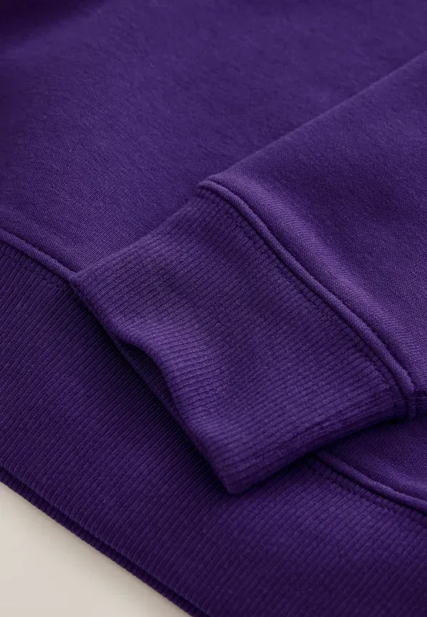 Свитшот из хлопка и полиэстера Sweatshirt Next purple, фиолетовый — фото 3