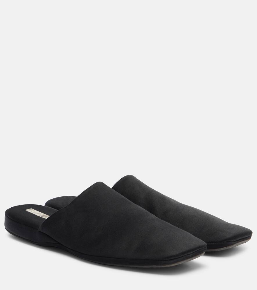Хью сатиновые мюли Calvin Klein Collection, Black