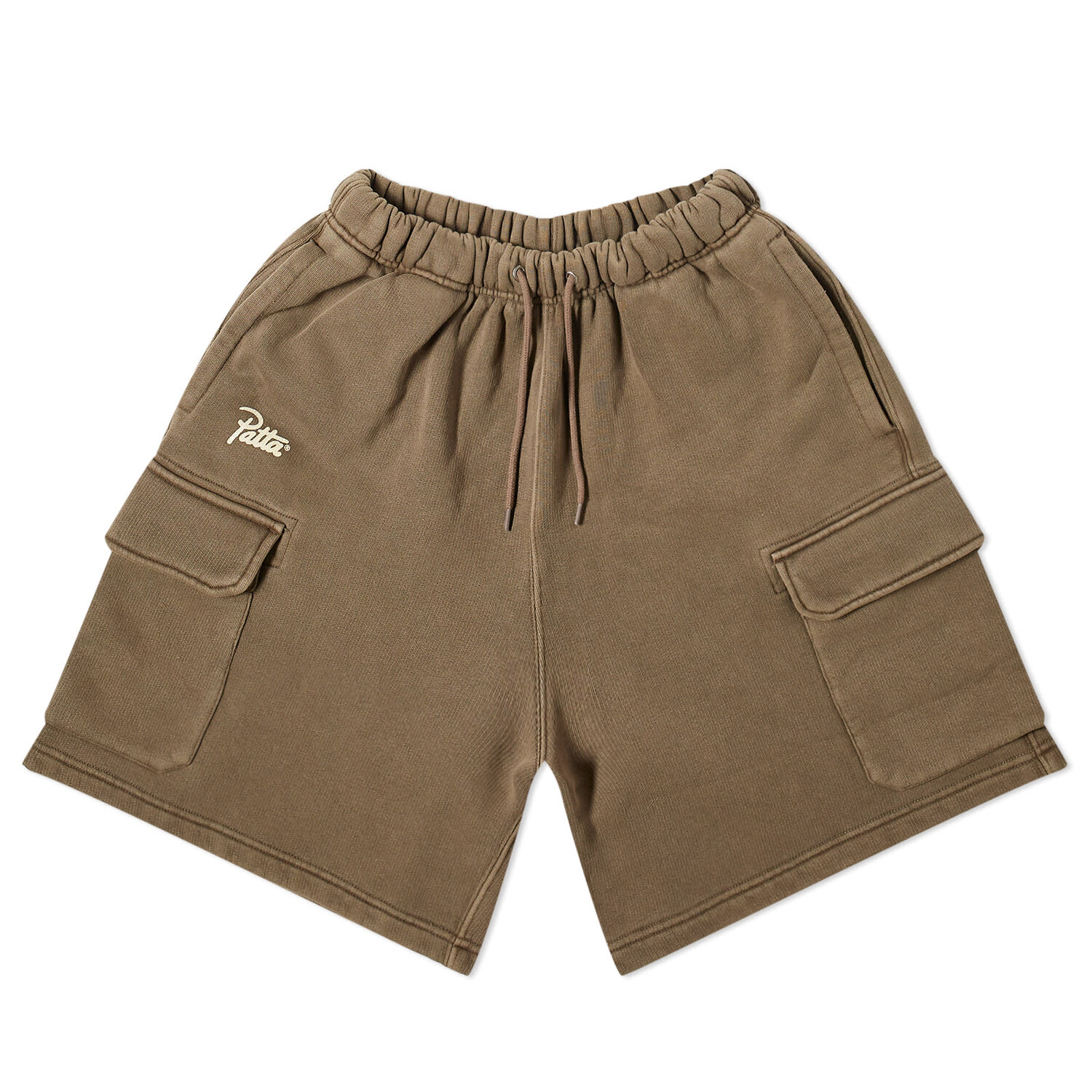 

Шорты Patta Basic Washed Cargo Sweat Shorts, цвет Morel