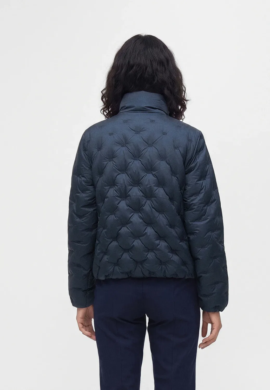 Стеганая куртка с флагом - пуховая куртка Tommy Hilfiger, Dark Blue — фото 3