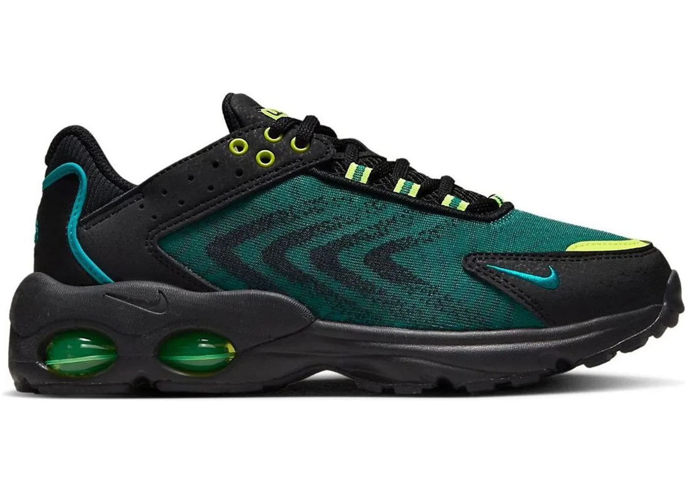 Детские кроссовки Lifestyle Nike Air Max TW, Bright Spruce/Black/Volt/Bright Spruce