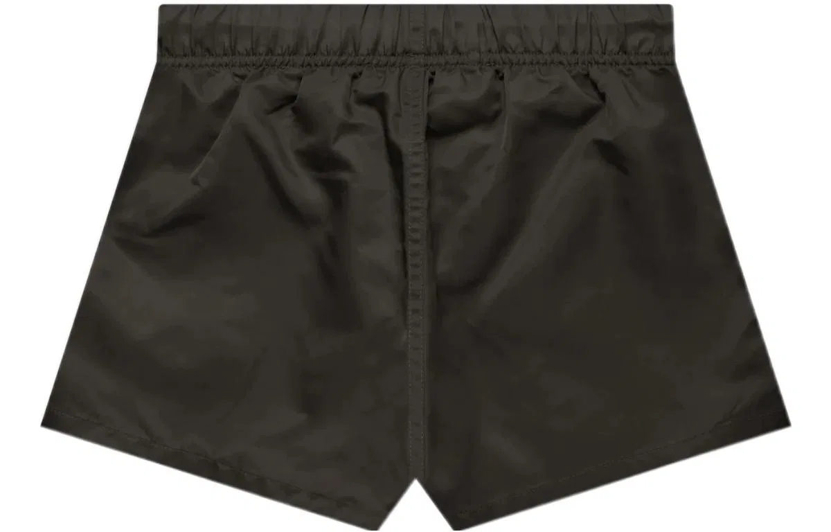 Детские шорты в стиле афлу Fear Of God Essentials, Gray Black — фото 3