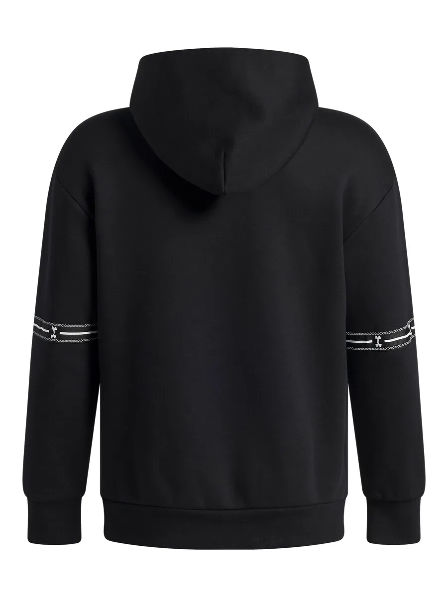 Спортивная толстовка UNDER ARMOUR черного цвета — фото 3