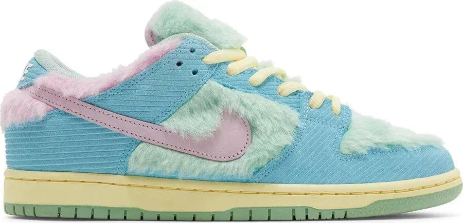 Детские кроссовки для скейтбординга с низким верхом SB Dunk Low Verdy Visty Nike, Schwarz