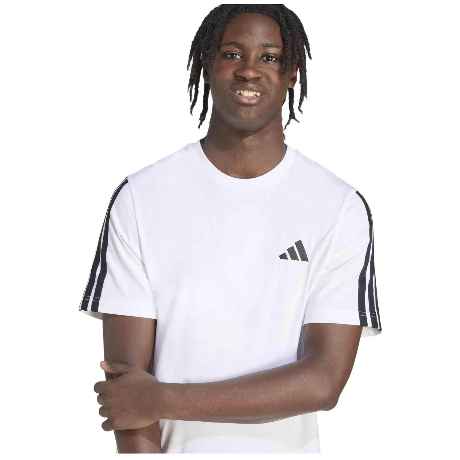 Мужская футболка с коротким рукавом Adidas JV6784, Weiß — фото 4