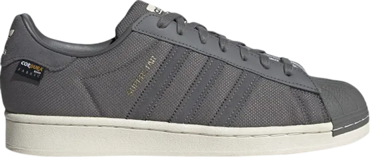

Кроссовки Adidas Superstar 'Grey Gold Metallic', серый