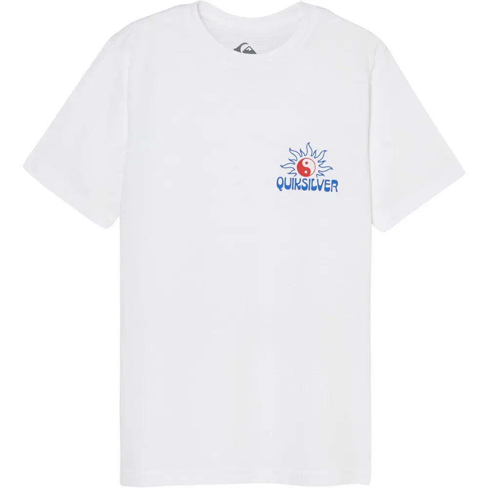 Детская футболка с коротким рукавом Fusion Quiksilver, White