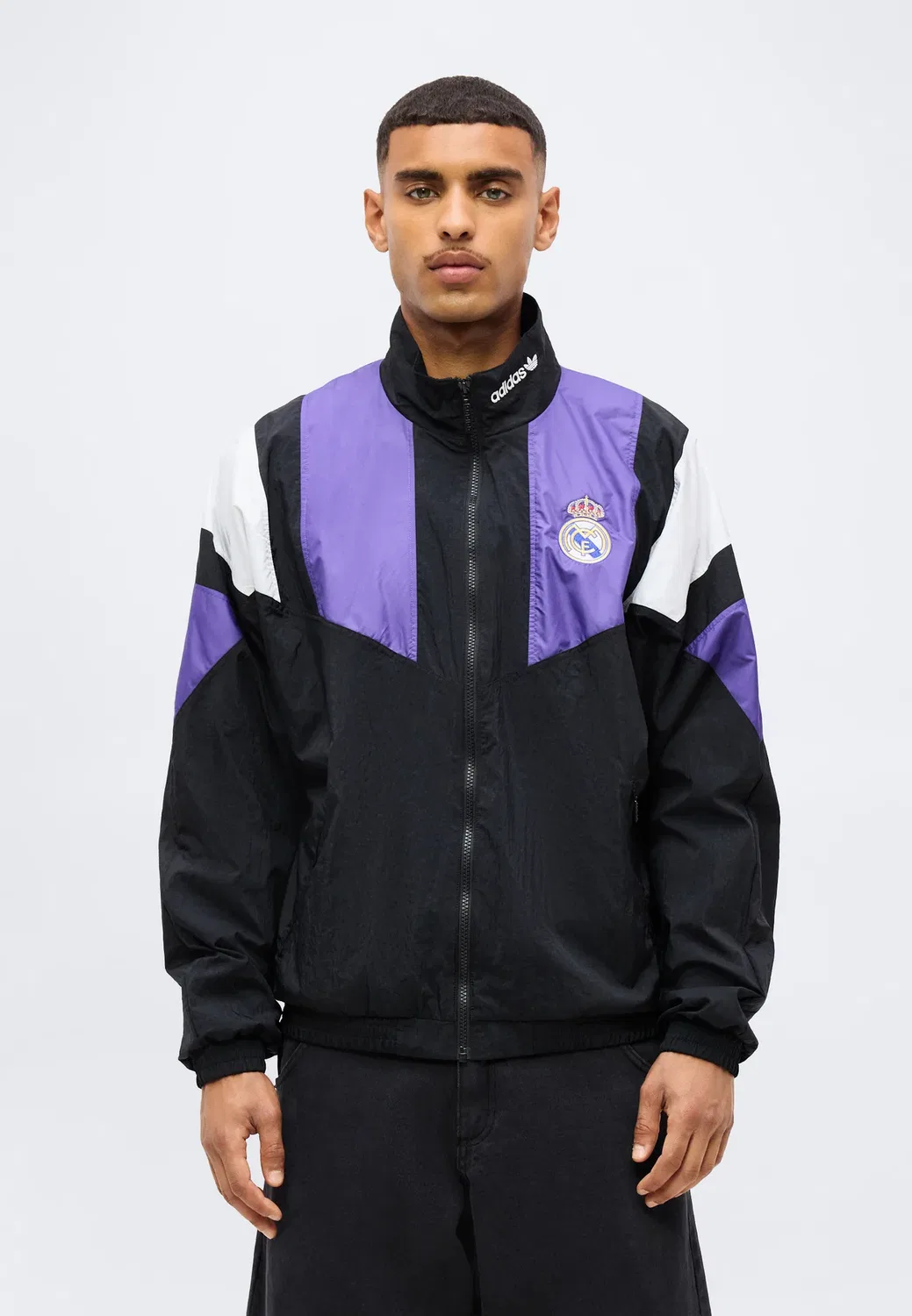 Спортивная куртка "Реал Мадрид" - клубная одежда Adidas Originals, Black