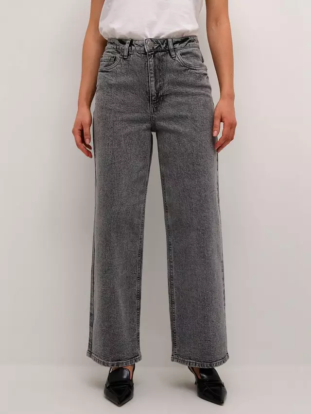

Джинсы KAFFE Ryana Wide Leg, цвет light grey denim
