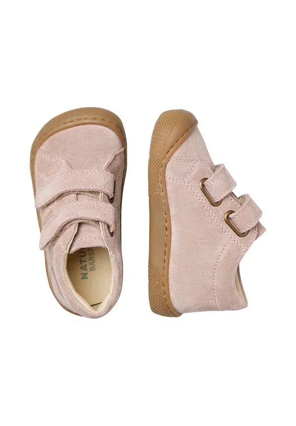 Ботинки на липучке Barefoot sabby vl touch-strap shoes Naturino, Розовый — фото 3