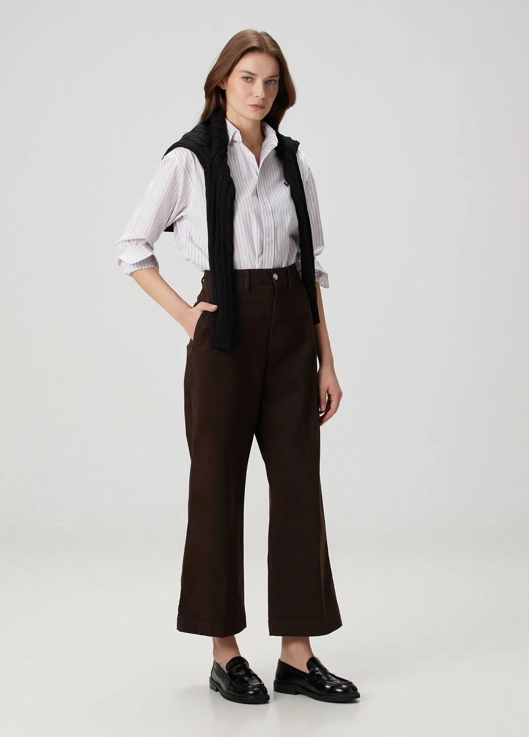 Чиносы широкие Polo Ralph Lauren, brown