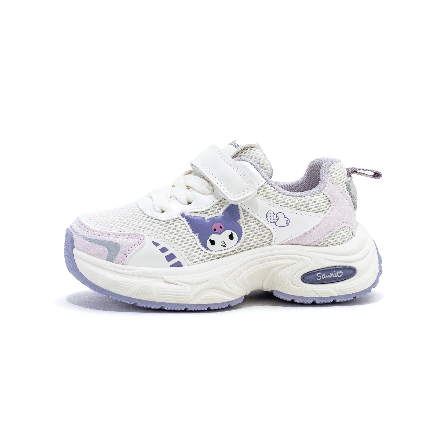 Детские уличные кроссовки Hello Kitty с принтом Sanrio, Purple
