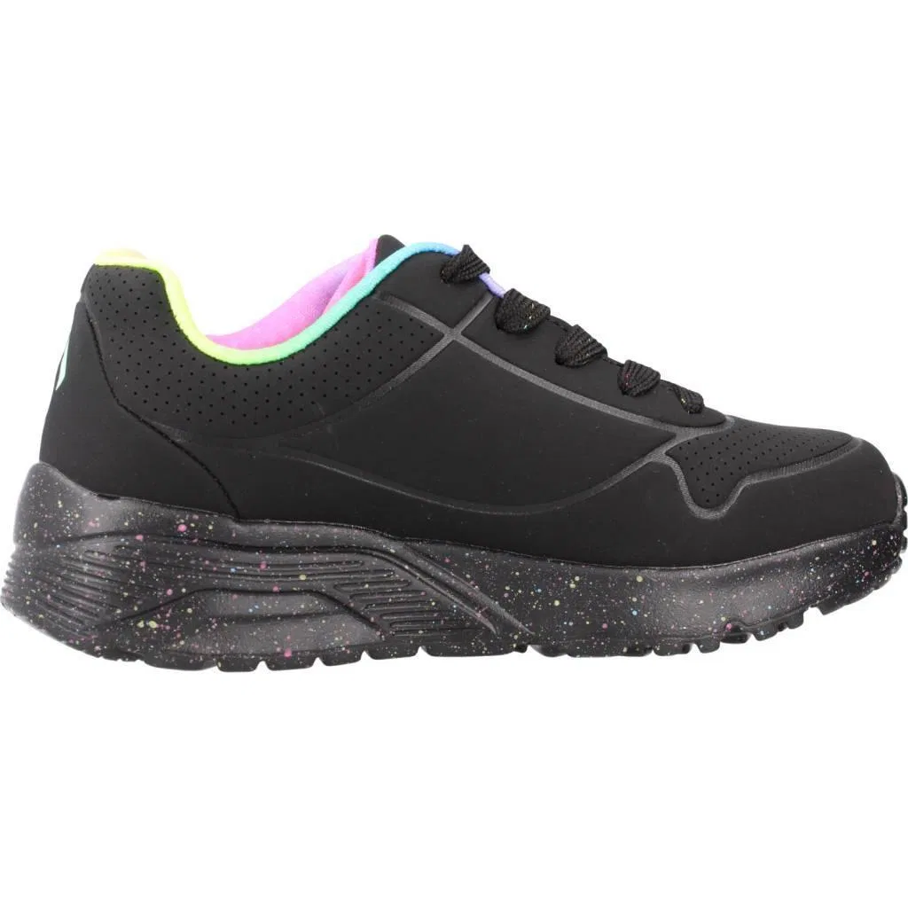 Детские кроссовки Skechers Uno Lite - Rainbow S, Schwarz — фото 4