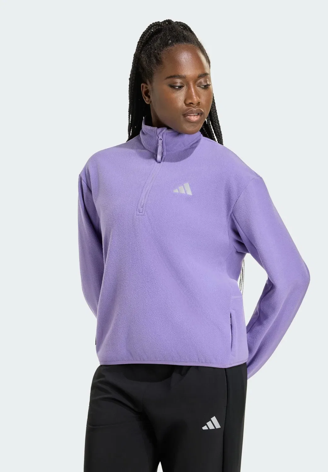 Adi365 - флисовый джемпер Adidas Performance, Magic Lilac