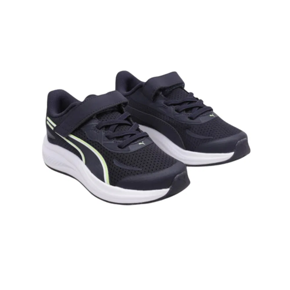 Детские кроссовки Puma 312414-03, Navyblau Schwarz — фото 2