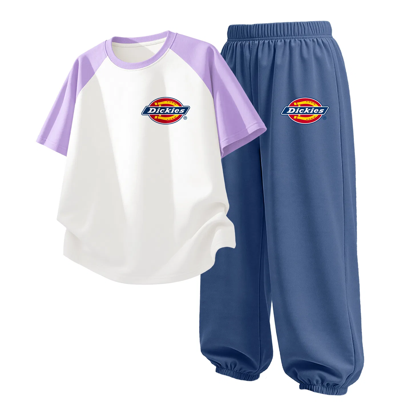 Детский спортивный комплект из двух предметов Standard K Purple White+Standard K Denim Blue Dickies, Purple White/Denim Blue