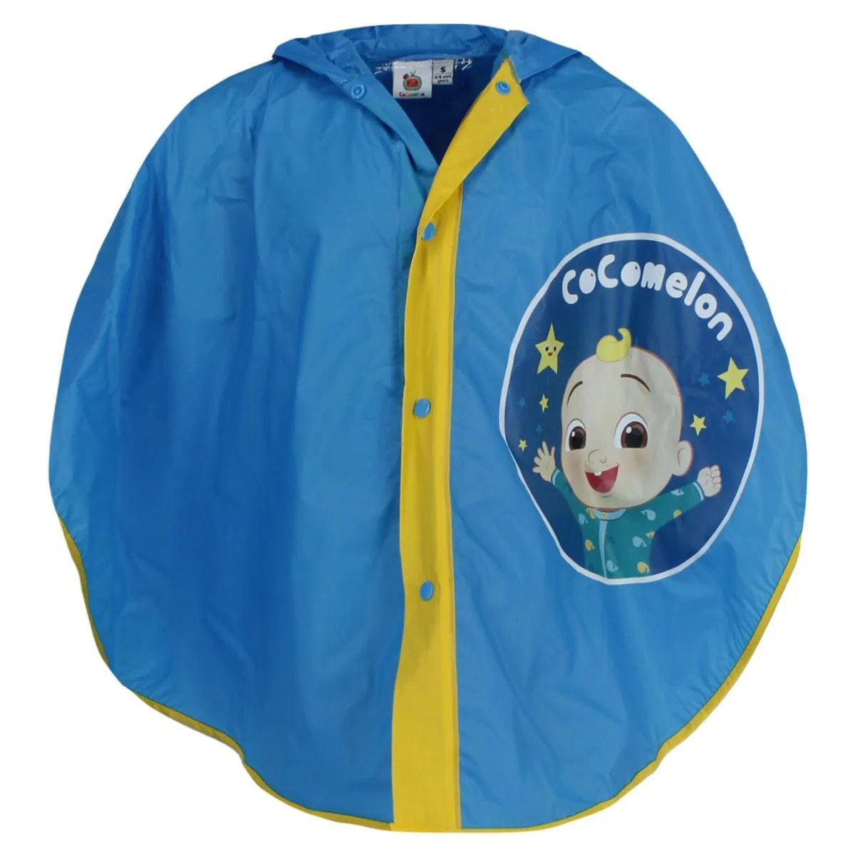 Детский дождевик для мальчиков с кнопками CoCoMelon JJ Textiel Trade, Blue