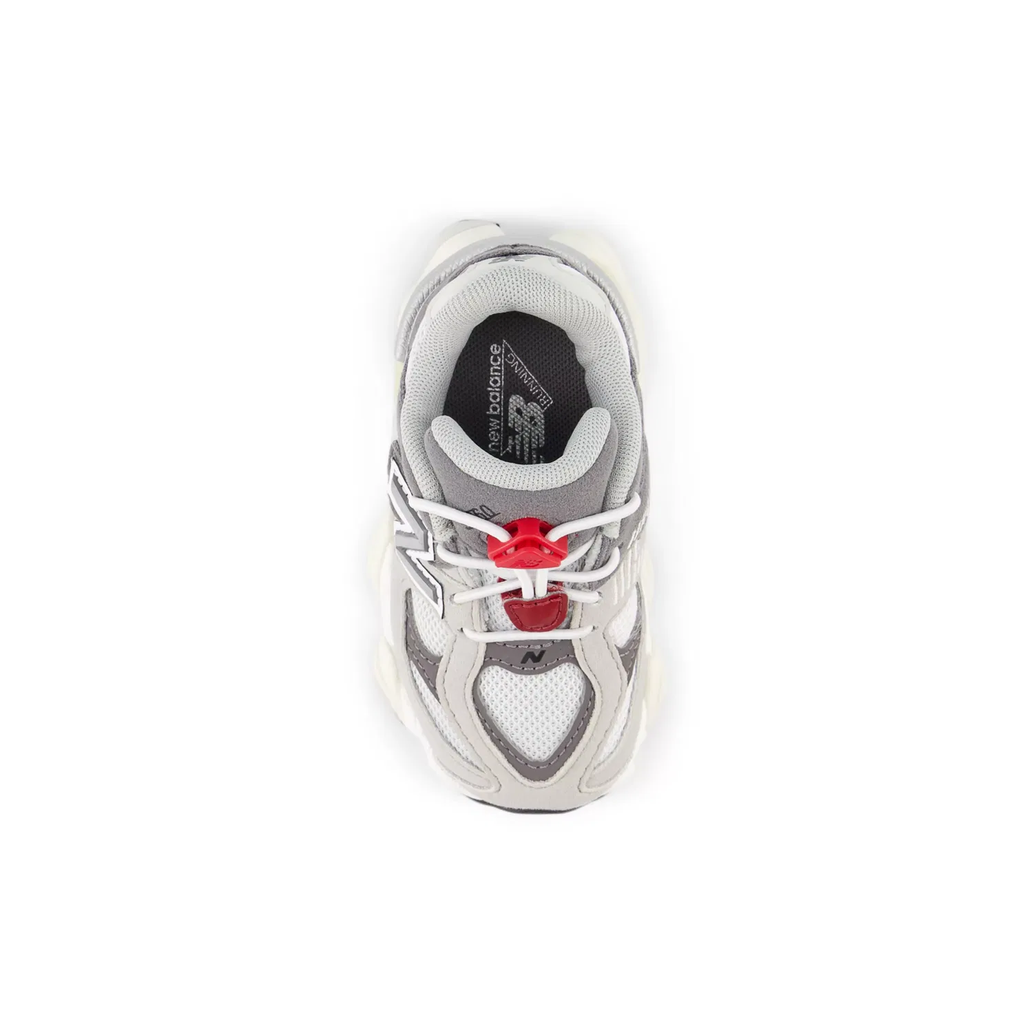 Детские кроссовки с эластичной шнуровкой 9060 New Balance, Raincloud With Castlerock — фото 4