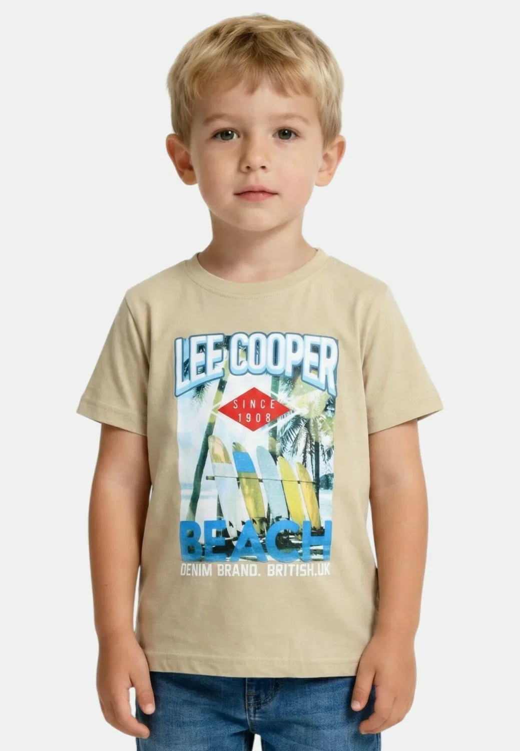 Imprimé - футболка с принтом Lee Cooper, Beige