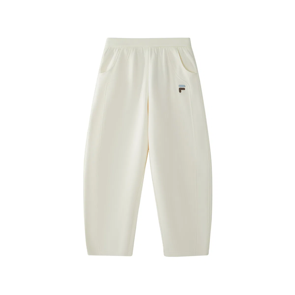Детские спортивные штаны из трикотажа Maltose White FILA KIDS