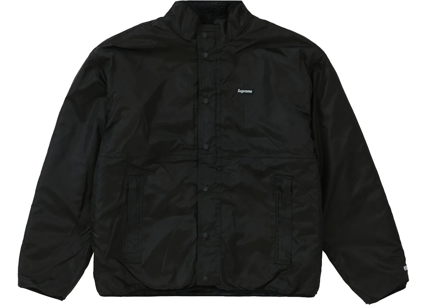 Мужская куртка из флиса с принтом Geo Reversible WINDSTOPPER Supreme, Black — фото 3