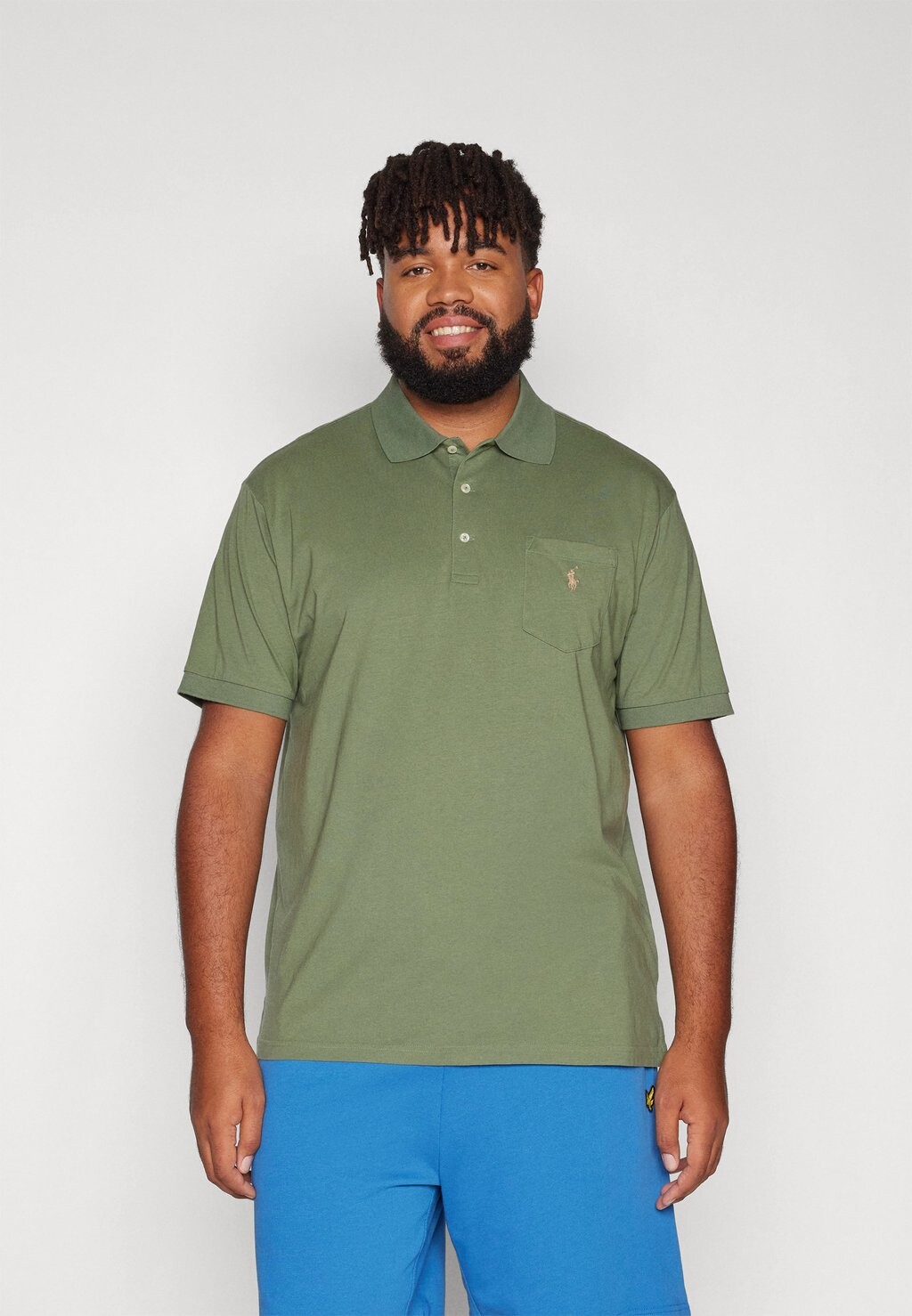 

Рубашка поло GARMENT DYED POLO SHIRT Ralph Lauren, темно-зеленый