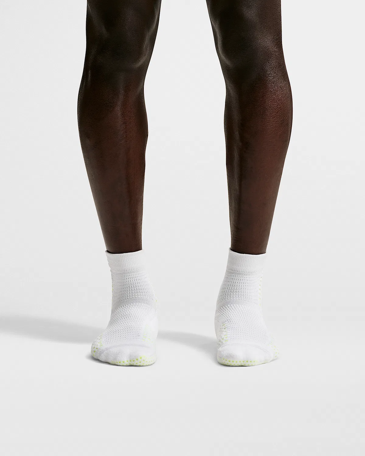 Dri-FIT ADV Cushioned Ankle Socks (1 пара) Nike Unicorn, White/Volt/Black — фото 2