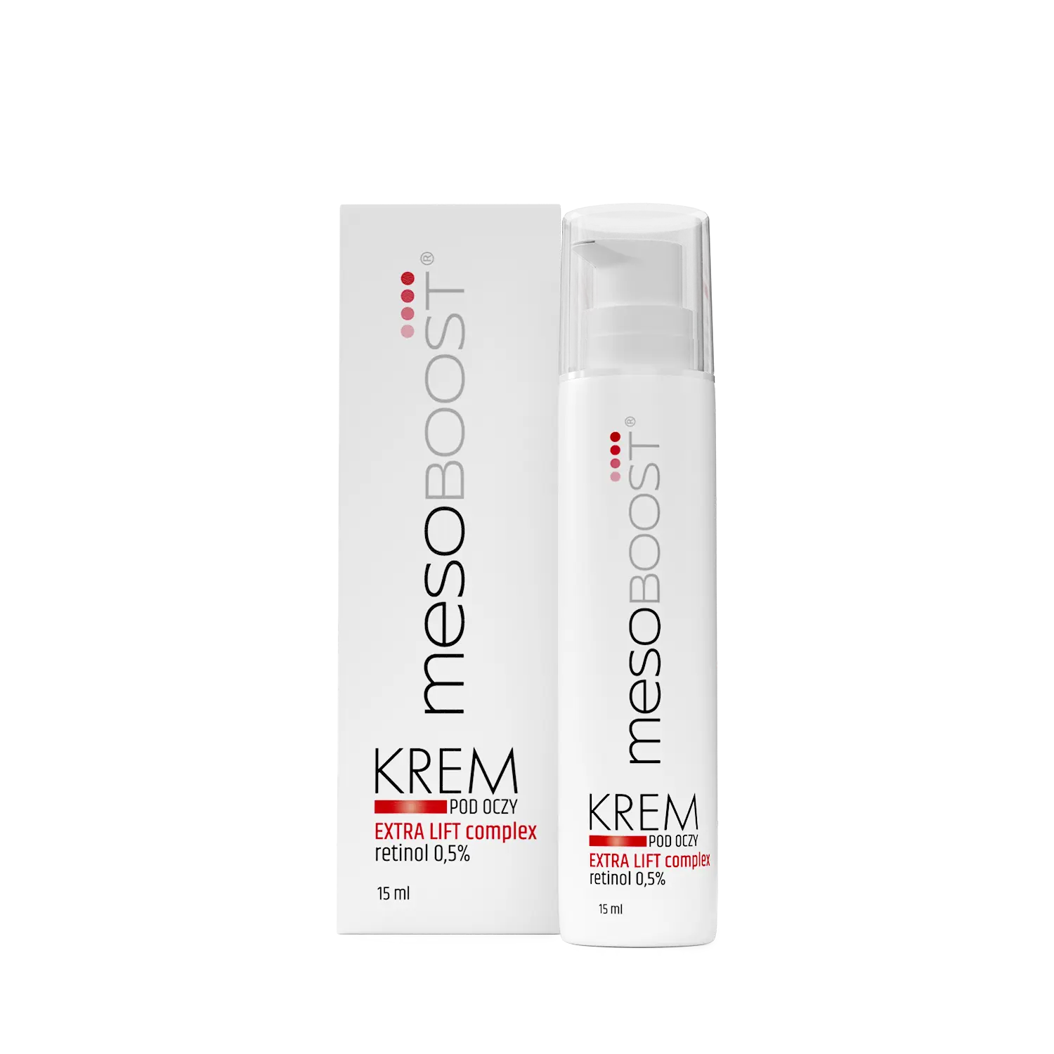 

Крем для глаз с Mesoboost Extra Lift Complex Retinol Forte, 15 мл