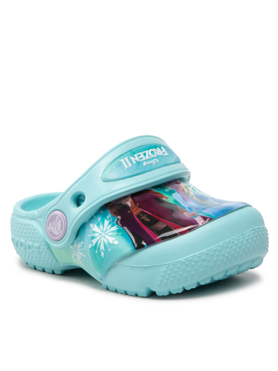 Шлепанцы FROZEN Fl Disney Frozen II Clog T 206804 Crocs, синий — фото 2
