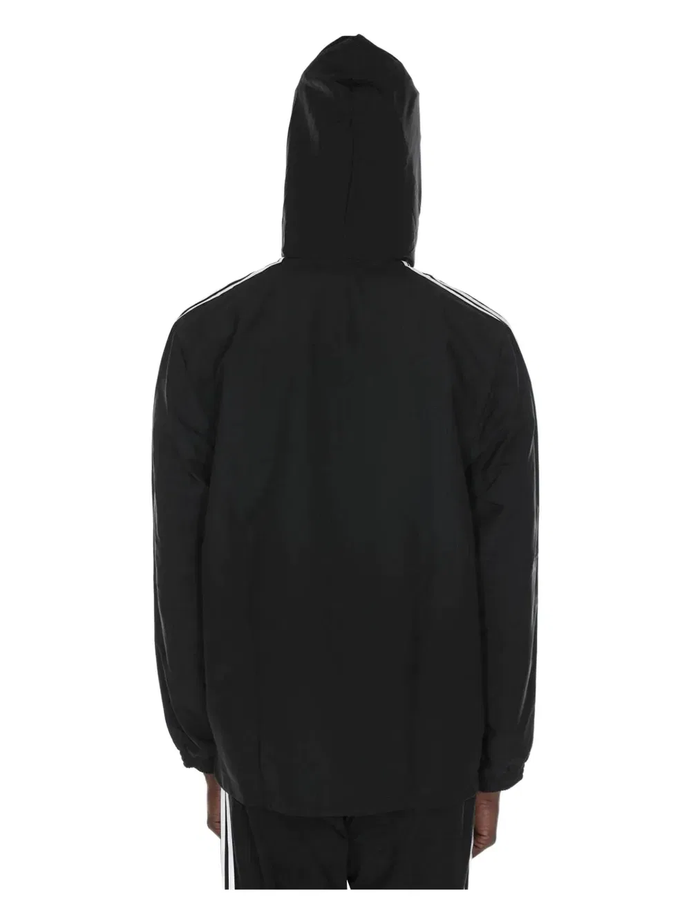 Ветровка Essentials с тремя полосками Adidas, черный