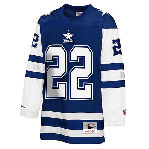 Футболка Youth Emmitt Smith Dallas Cowboys Mitchell & Ness — фото 3