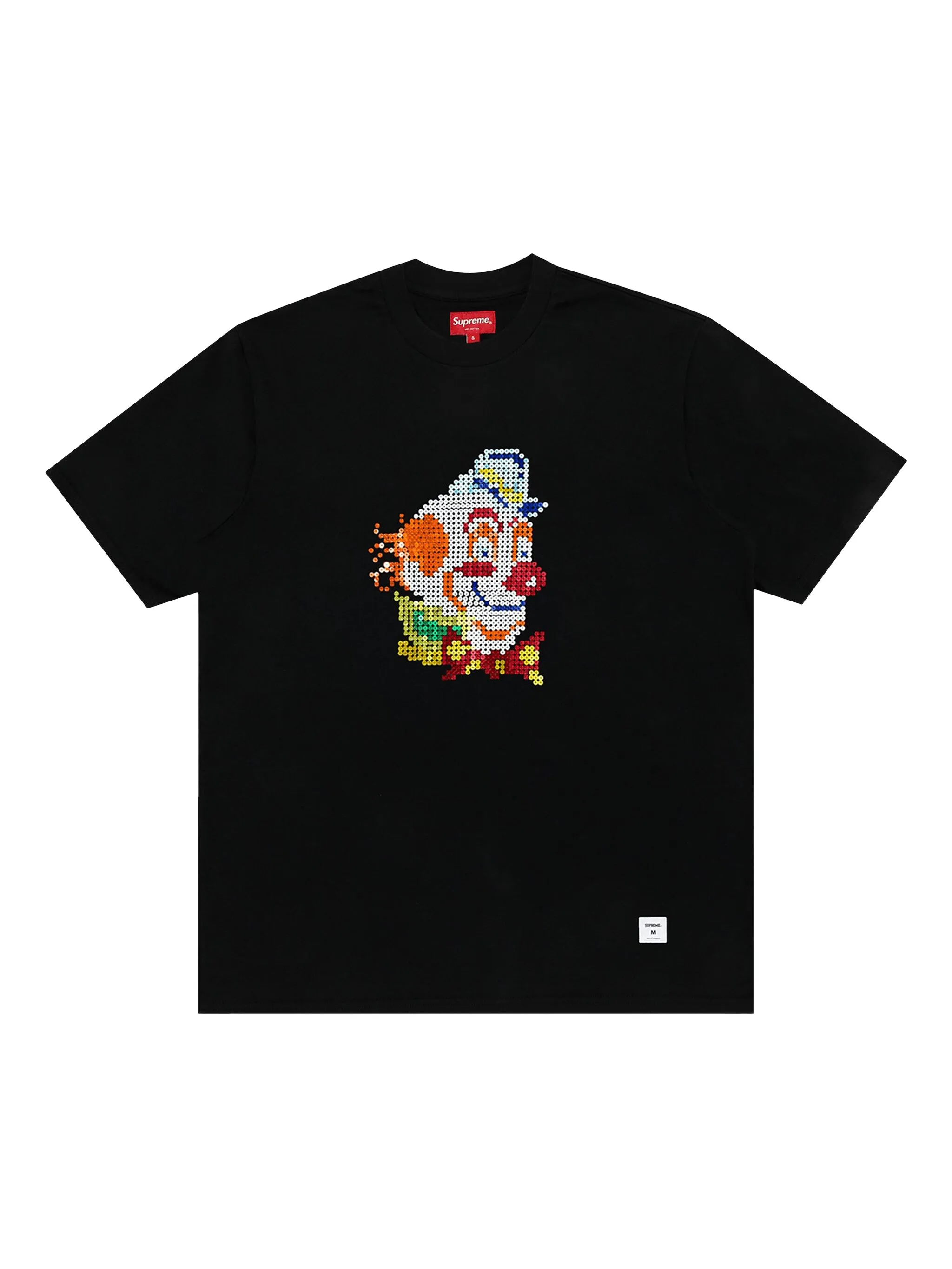 

Футболка Clown с пайетками Supreme, черный