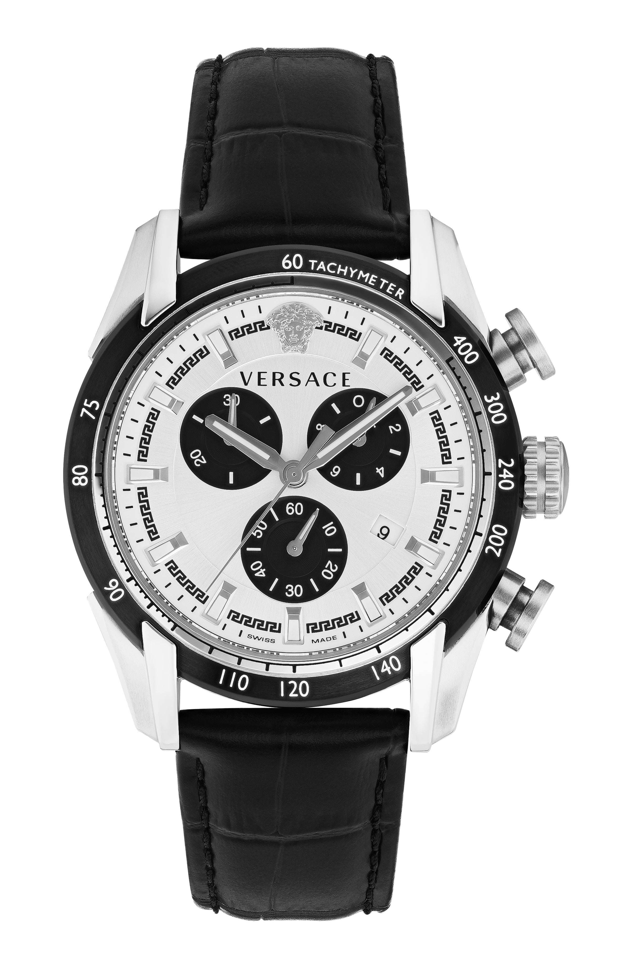 

Мужские кварцевые часы Versace V-Ray 44 мм, черный